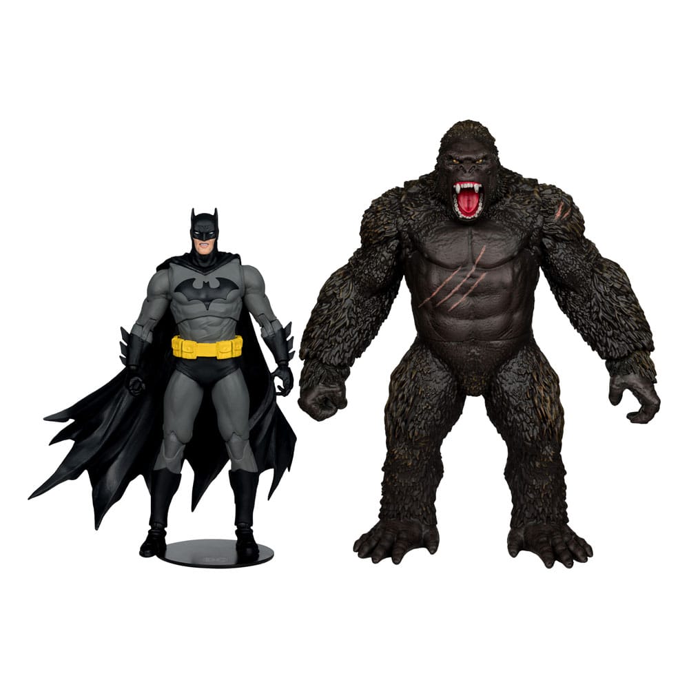 McFarlane Toys DC Justice League Monsterverse DC Multiverse Action Figures 2-Pack Batman & Kong 29 cm
