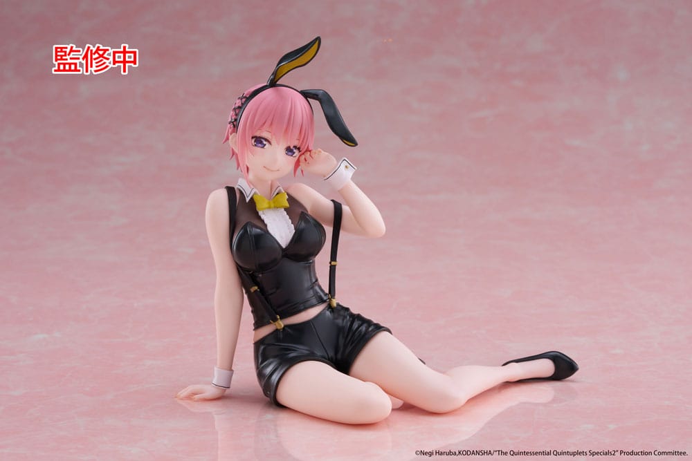 Taito Prize The Quintessential Quintuplets 3 PVC soška Desktop Cute Figure Ichika Nakano Bunny Ver. 13 cm
