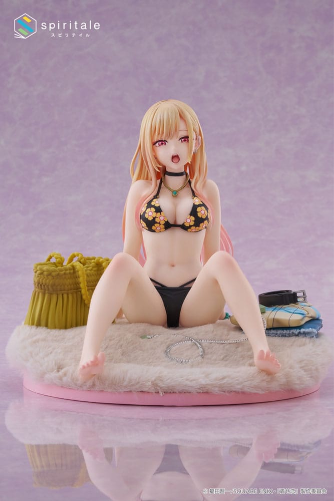 Taito Prize My Dress-Up Darling Spiritale PVC Statue 1/6 Marin Kitagawa Swimwear Ver. 16 cm