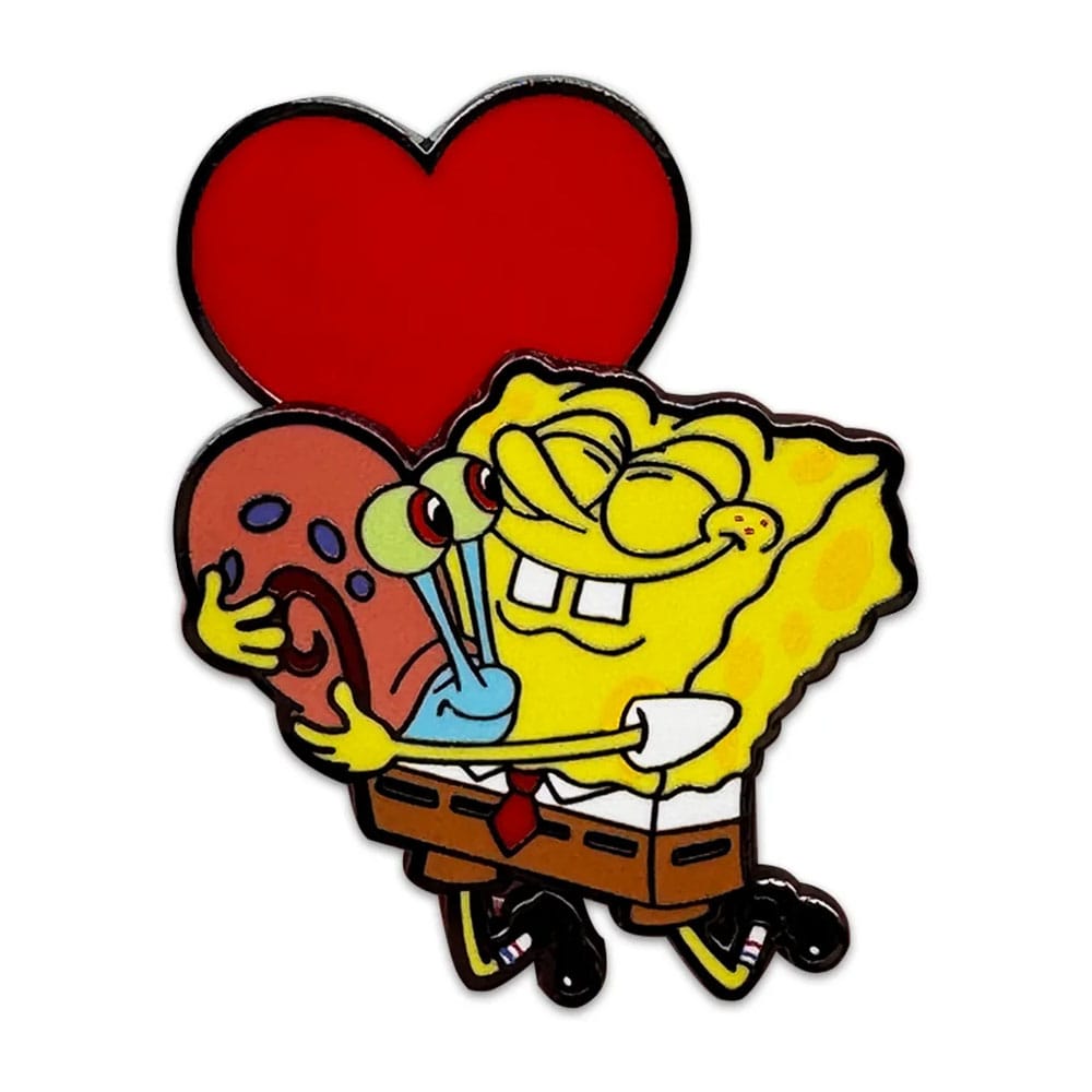 Youtooz SpongeBob SquarePants Bobble Pin Badge Spongebob Heart 5 cm