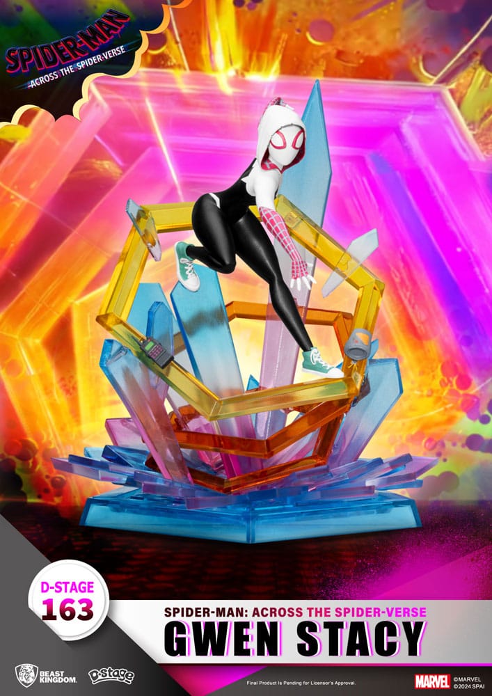Beast Kingdom Toys Marvel D-Stage PVC Diorama Spider-Man: Across the Spider-Verse Gwen Stacy 15 cm