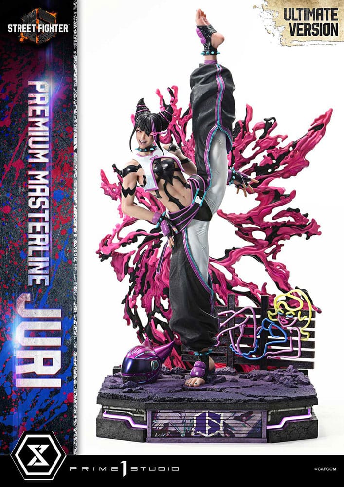 Prime 1 Studio Street Fighter 6 Premium Masterline Series Statue 1/4 Juri Ultimate Bonus Version 58 cm