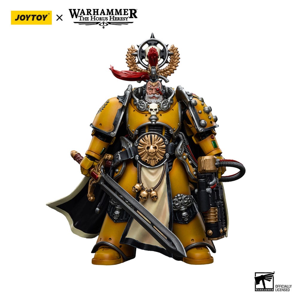Joy Toy (CN) Warhammer The Horus Heresy Action Figure 1/18 Imperial Fists Legion Praetor with Power Sword 12 cm