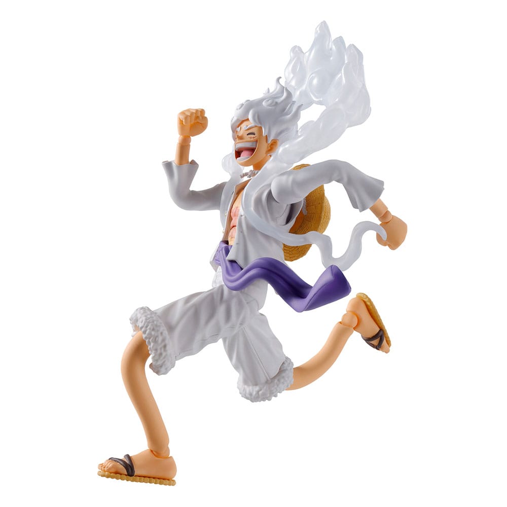 Bandai Tamashii Nations One Piece S.H. Figuarts Action Figure Monkey D. Luffy Gear 5 15 cm