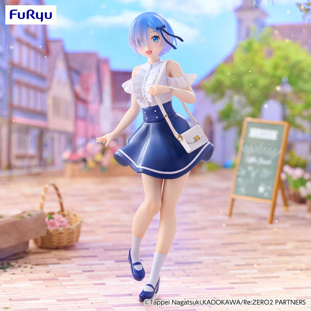Furyu Re:Zero Starting Life in Another World Trio-Try-iT PVC Statue Rem Date Plan Ver. 21 cm