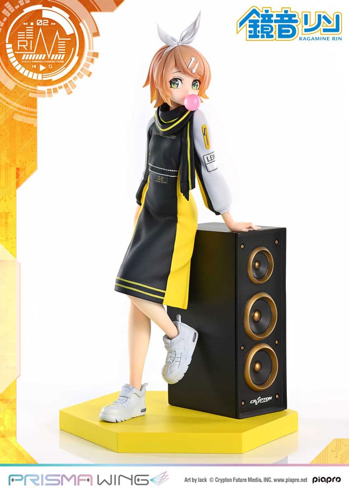 Prime 1 Studio Vocaloid Piapro postavy Prisma Wing PVC Socha 1/7 Kagamine Rin 21 cm