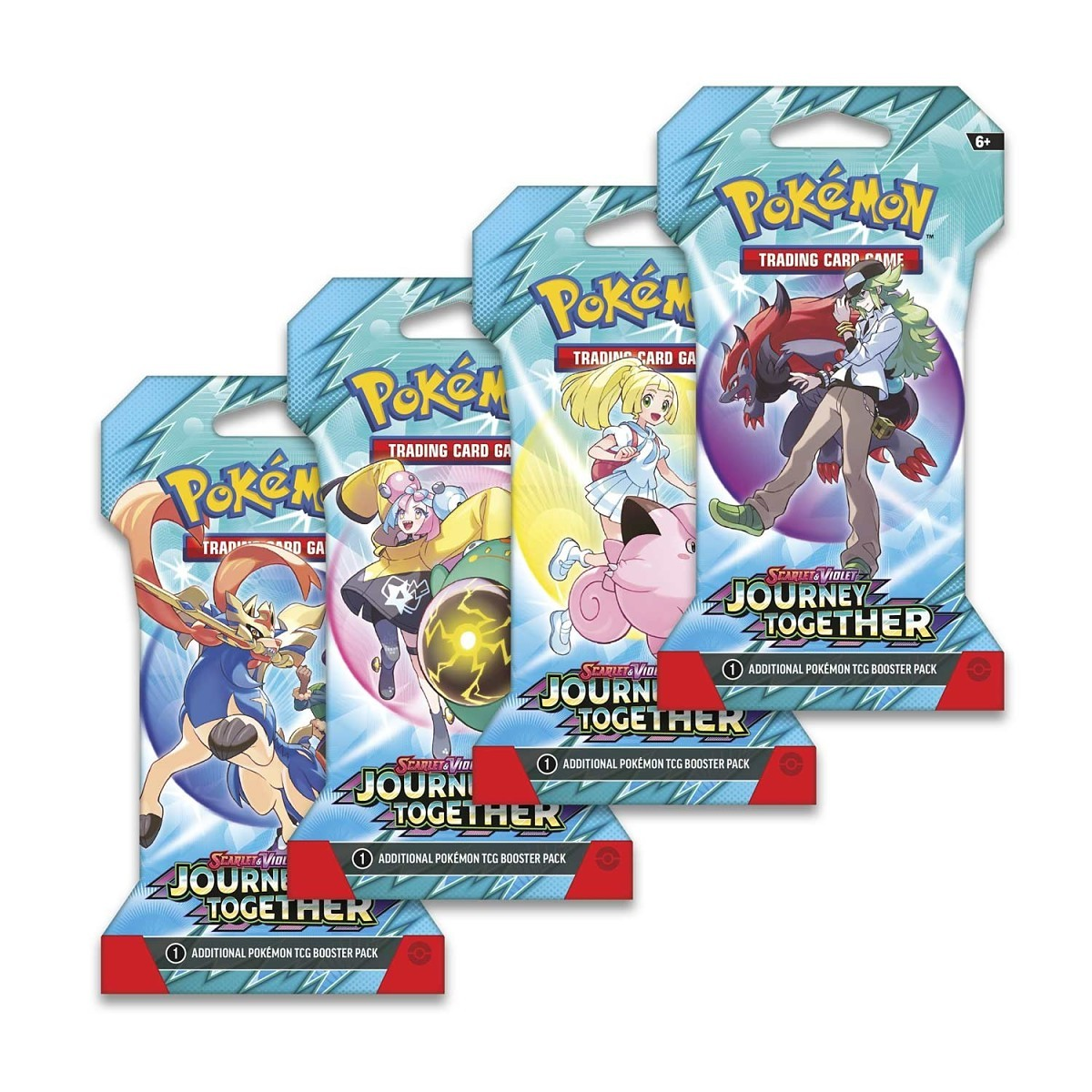 Nintendo Pokémon TCG: Scarlet & Violet 09 - Journey Together - Sleeved Booster (EN)