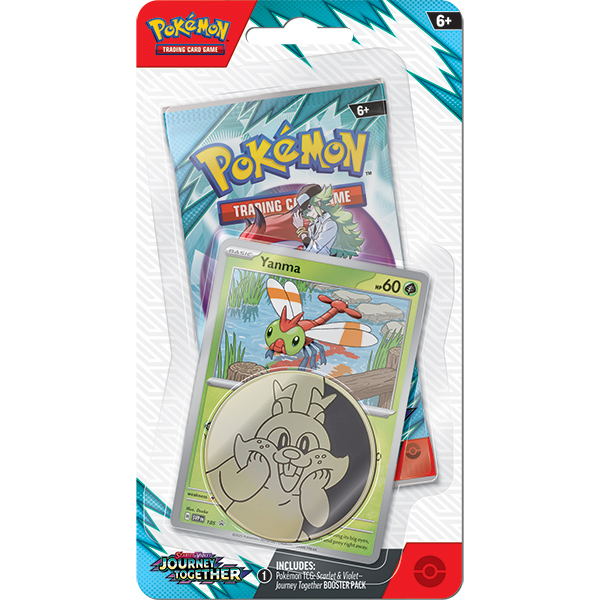 Nintendo Pokémon TCG: Scarlet & Violet 09 - Journey Together - Checklane Blister - Scraggy (EN)