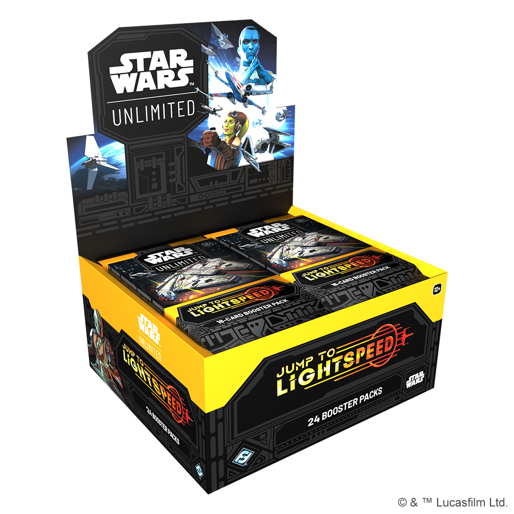 Fantasy Flight Games Star Wars: Unlimited TCG - Jump to Lightspeed - Booster Box (24 boosterů) (EN)