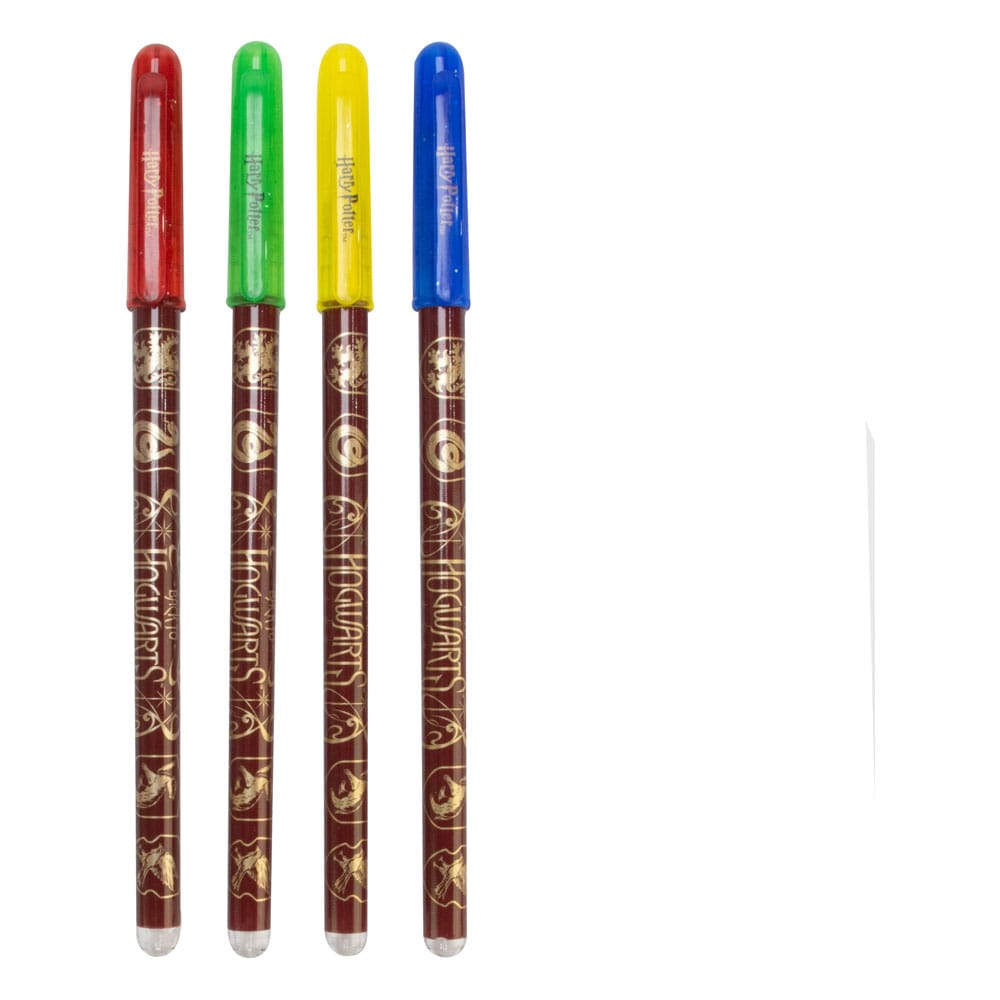 Blue Sky Studios Harry Potter Gel Pens 4-Pack Colourful Crest