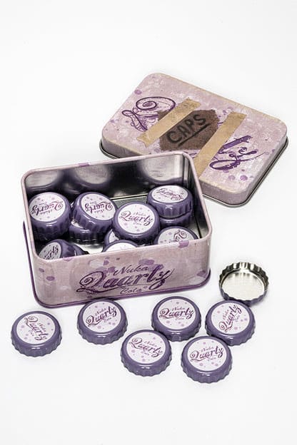 DEVplus Fallout Bottle Caps Series Collectible Tin Nuka Quartz 10 cm
