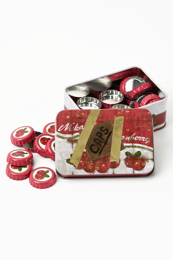 DEVplus Fallout Bottle Caps Series Collectible Tin Nuka Cranberry 10 cm