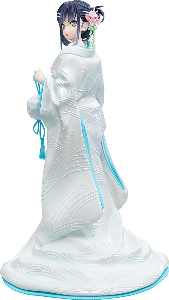 Kadokawa Rascal Does Not Dream of a Bunny Girl Senpai Statue 1/7 Mai Sakurajima White Kimono Ver. 23 cm
