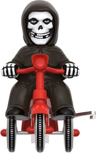 Super7 Misfits Super Cycles Action Figure Mummy Boy (Black with Red Trike) 13 cm