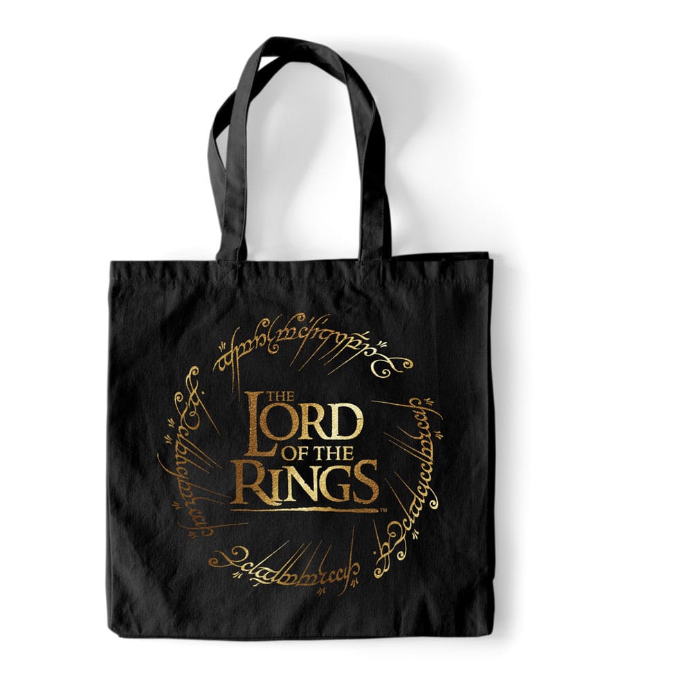 Heroes Inc Lord of The Rings Tote Bag Gold Foil