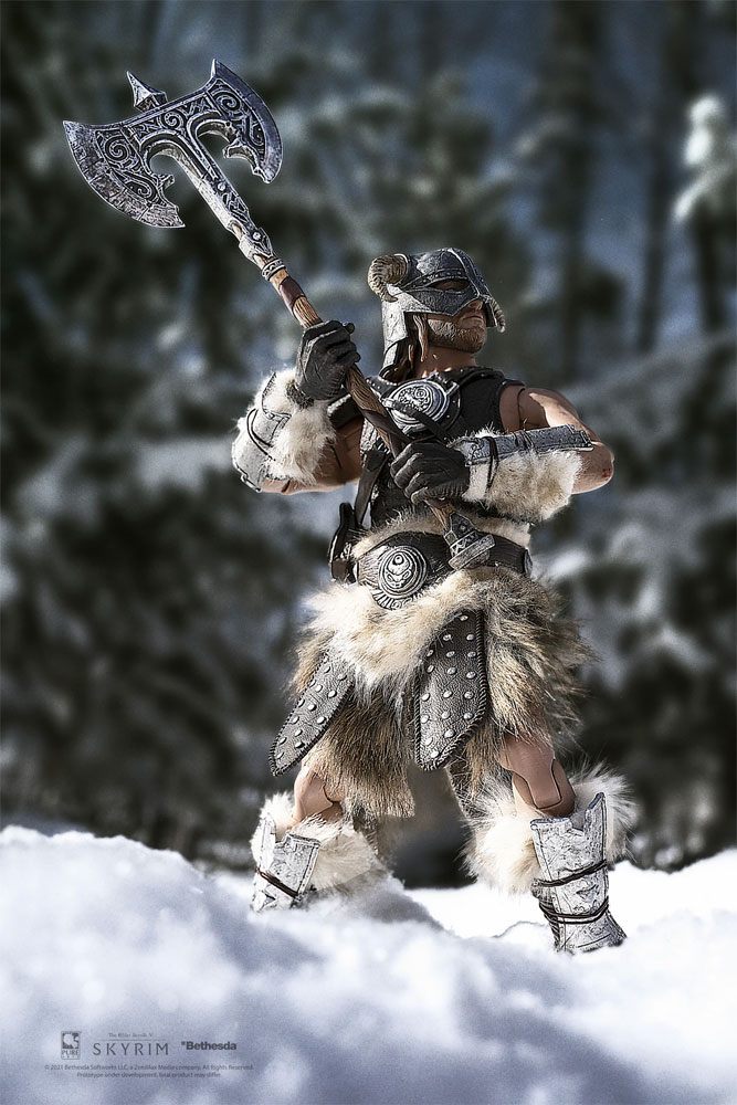 Pure Arts The Elder Scrolls V Skyrim akční figurka 1/6 Dragonborn Deluxe Edice 32 cm