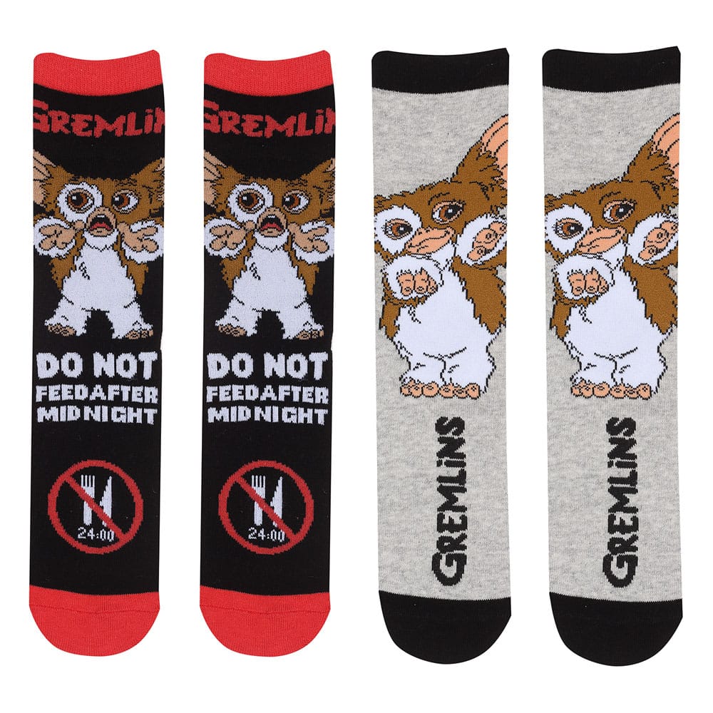 Heroes Inc Gremlins Socks 2-Pack Gizmo S-M