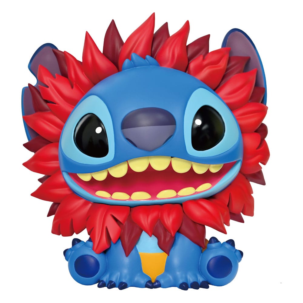 Monogram Int. Lilo & Stitch Coin Bank Stitch In Lion King Costume