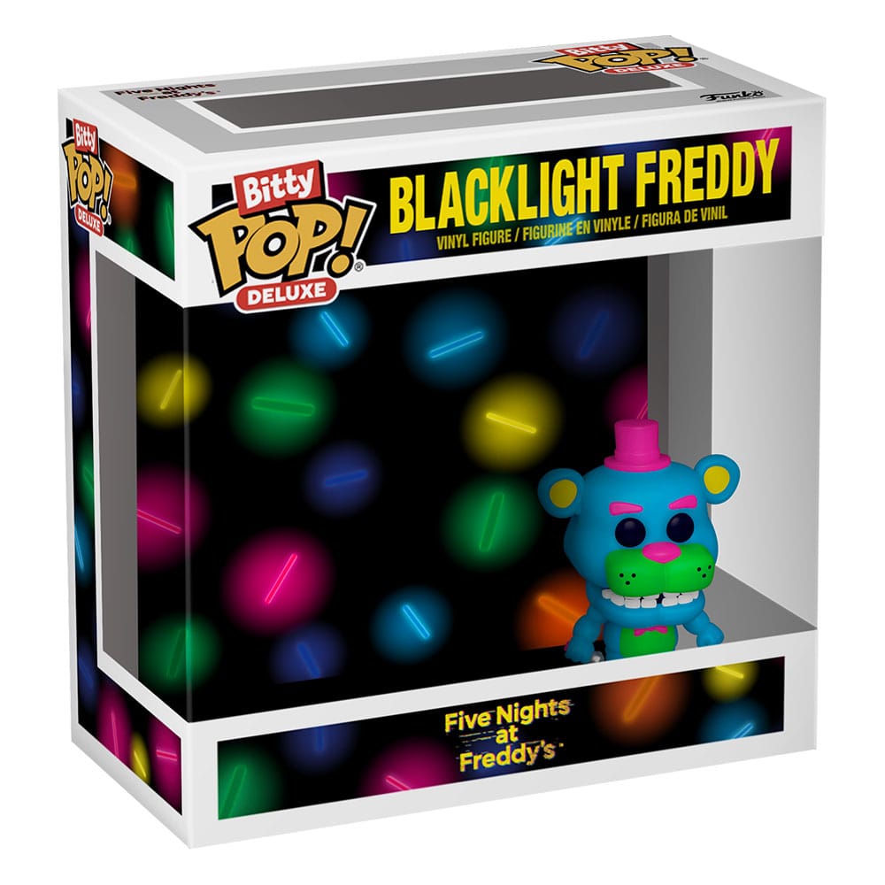 Funko Five Nights at Freddy's Bitty POP! Deluxe vinylová figurka Freddy s výstavním stojanem (12) 2,5 cm