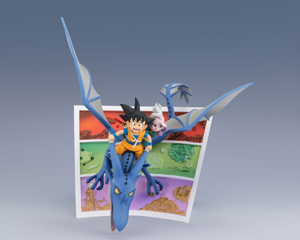 Bandai Tamashii Nations Dragon Ball Figuarts ZERO PVC Socha Son Goku (mini) & Supreme Kai (mini) 23 cm