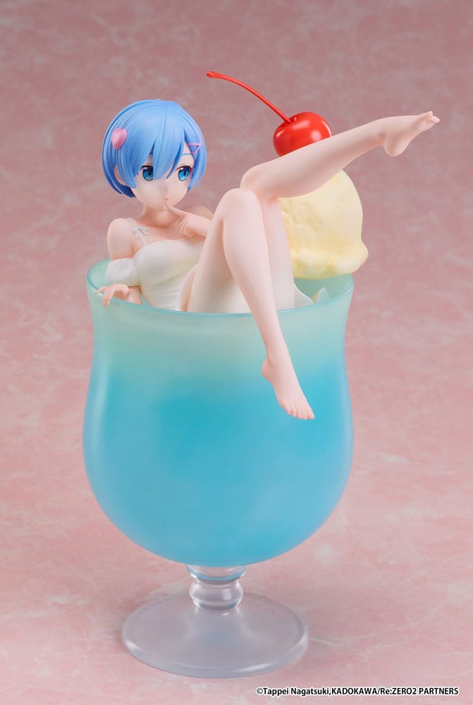 Elcoco Re:Zero Starting Life in another World PVC soška 1/7 Rem Cream Soda Ver. 21 cm