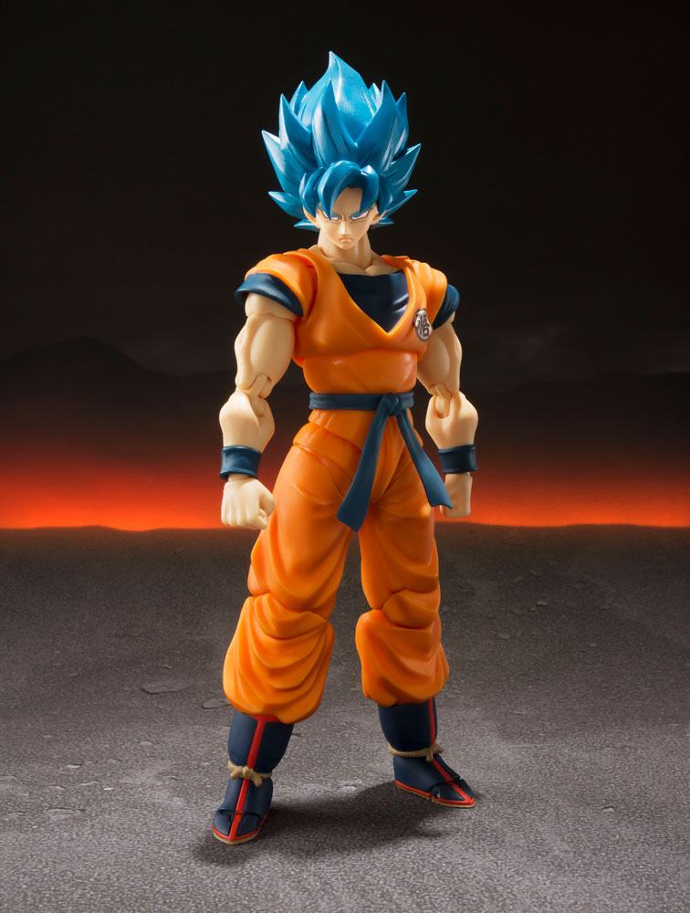 Bandai Tamashii Nations Dragon Ball Super Broly S.H. Figuarts Action Figure Super Saiyan God Super Saiyan Goku Super 14 cm