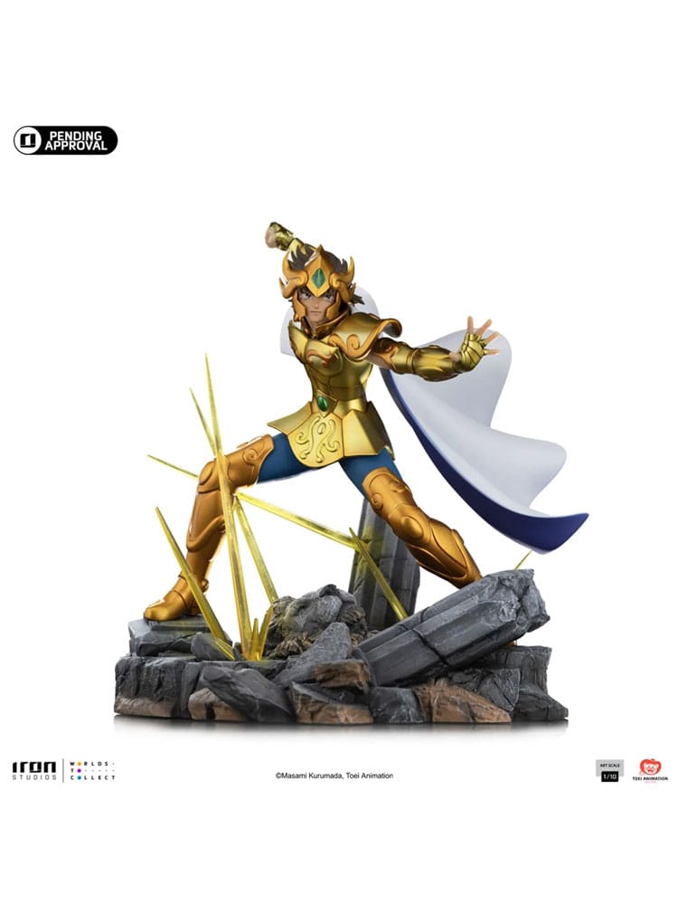 Iron Studios Saint Seiya Art Scale Statue 1/10 Leo Aiolia 24 cm