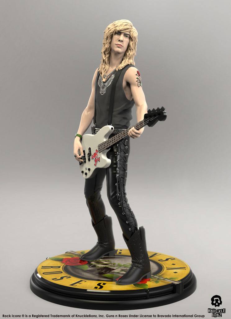 KnuckleBonz Guns n' Roses Rock Iconz Statue Duff McKagan 20 cm