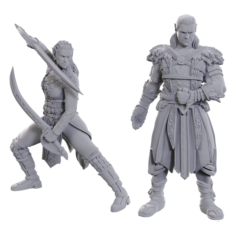 WizKids D&D Nolzur's Marvelous Miniatures Neneabarvené Miniatury Jaheira & Halsin