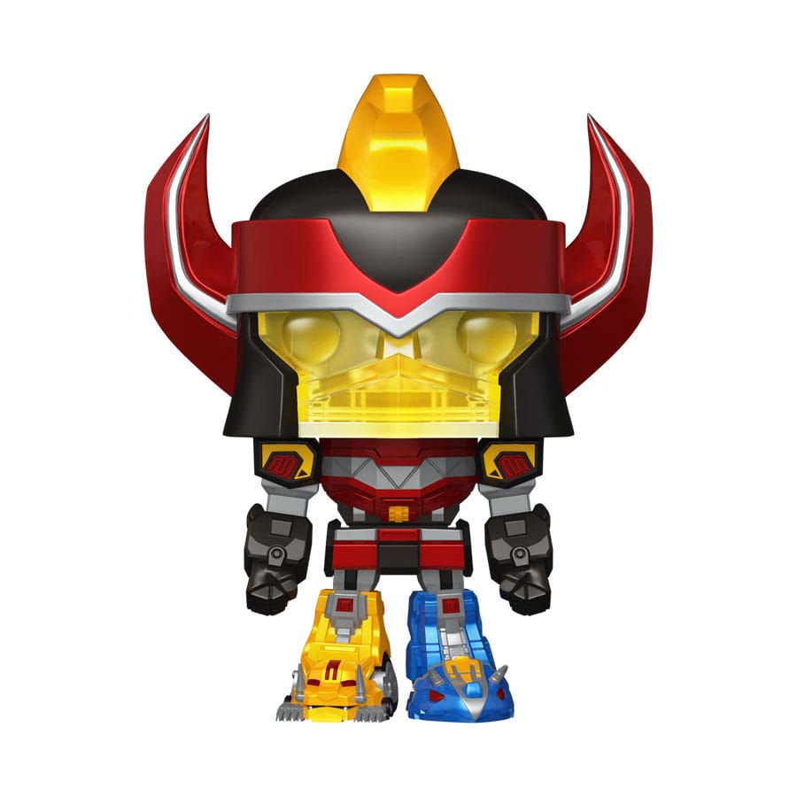 Funko Mighty Morphin Power Rangers Bitty POP! Bots Figure 4-Pack Megazord with Red Ranger2,5 cm