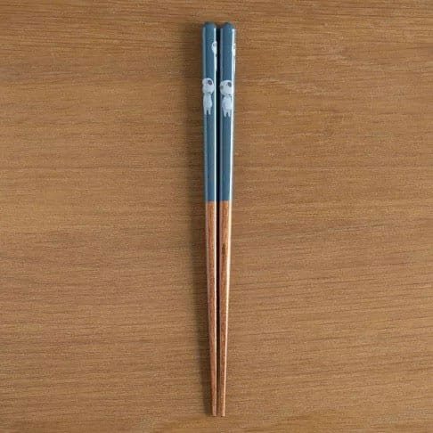 Skater Studio Ghibli lacquered Chopsticks sketches Princess Mononoke Kodama dark blue 21 cm