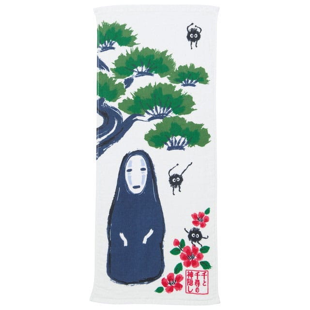 Marushin Spirited Away Towel No Face Matsu 34 x 80 cm