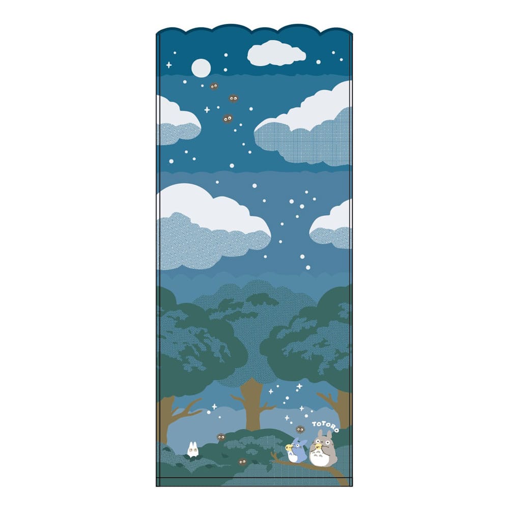 Marushin My Neighbor Totoro Towel Under the moon 34 x 80 cm