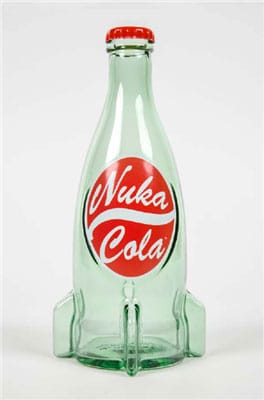 DEVplus Fallout Bottle Series Replica Glass Bottle Nuka Cola Clear