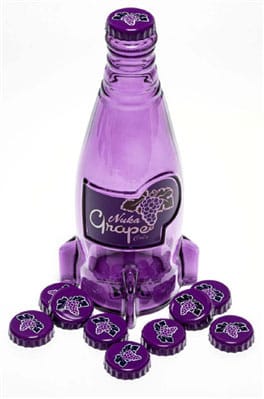 DEVplus Fallout Bottle Series Replica Glass Bottle & Cap Nuka Cola Grape