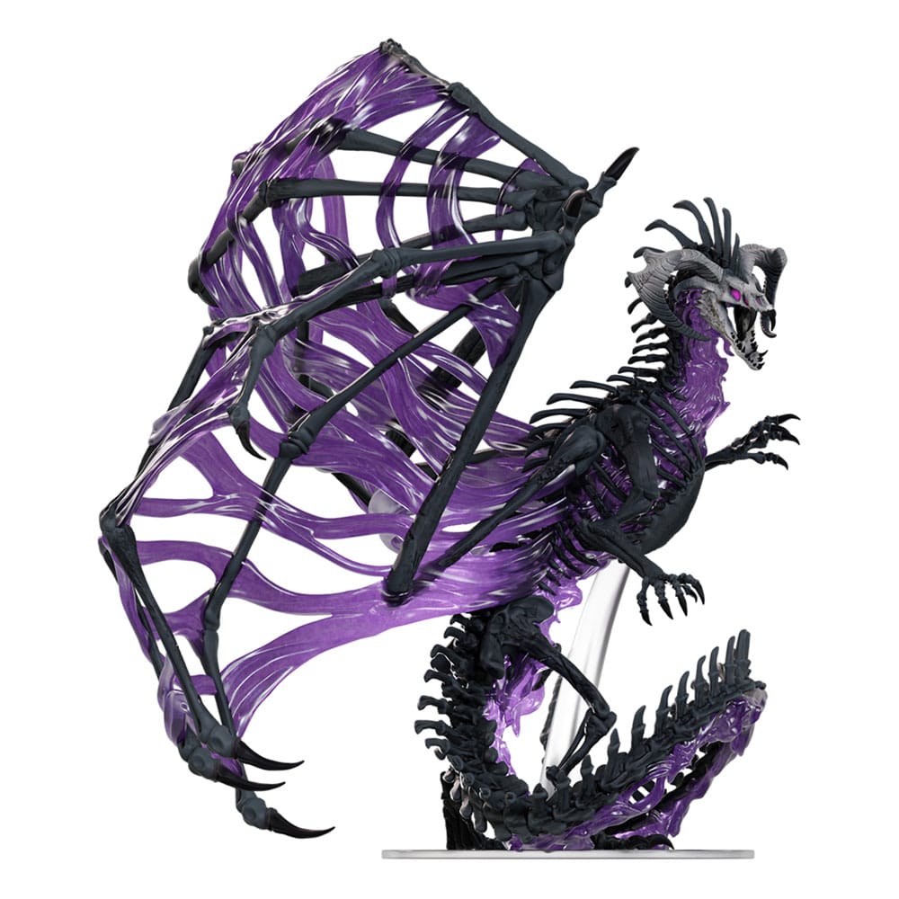 WizKids D&D Icons of the Realms Boxed prepainted Miniatures Black Dracolich 30 cm