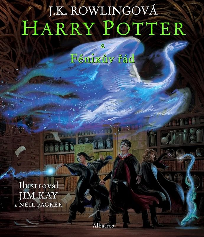 Albatros Harry Potter a Fénixův řád (ilustrovaná)