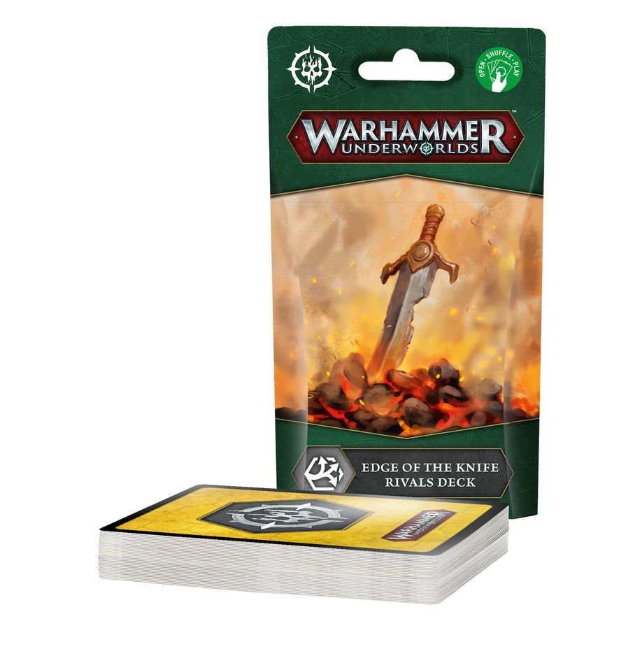Games Workshop Warhammer Underworlds - rozšíření deskové hry - Edge of the Knife Rivals Deck (EN)