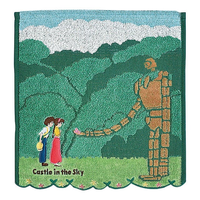 Marushin Castle in the Sky Mini Towel Robot Soldier 34 x 36 cm