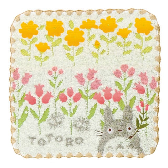 Marushin My Neighbor Totoro Mini Towel Wild flowers 25 x 25 cm