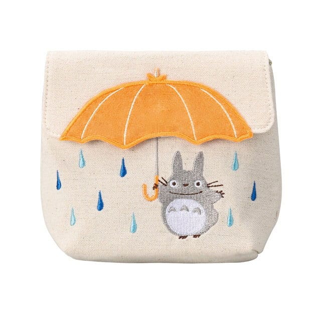 Marushin My Neighbor Totoro Coin Purse Totoro Orange Umbrella