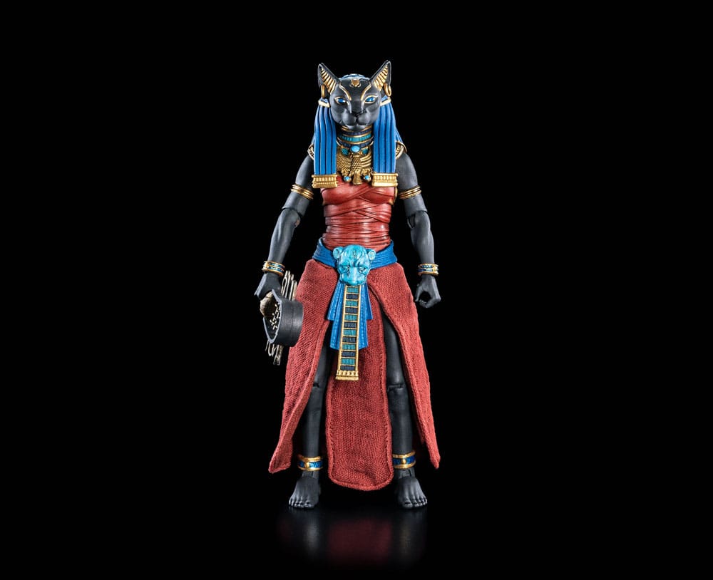 Four Horsemen Toy Design Figura Obscura Actionfigur Bastet Black & Red
