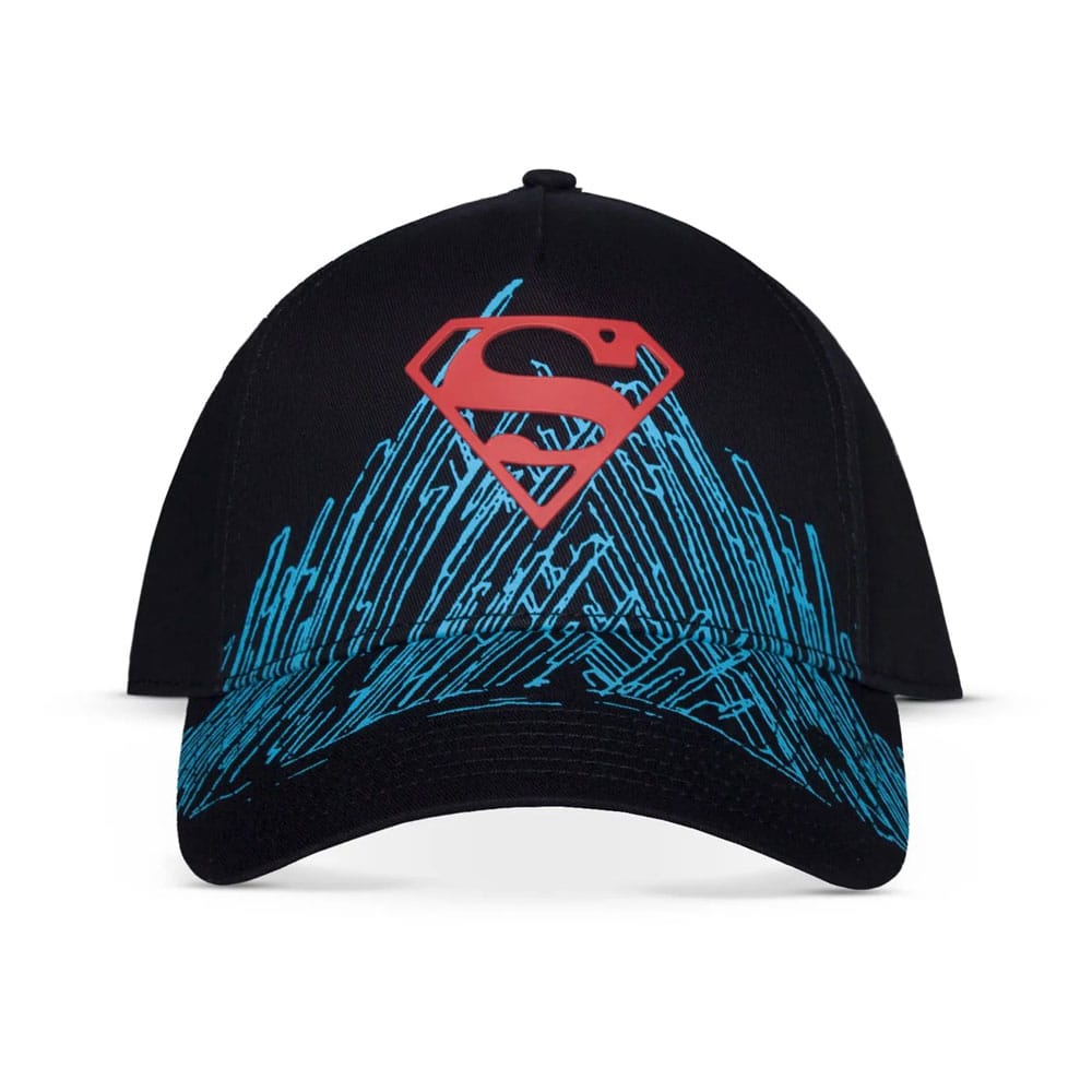 Difuzed Superman Baseball Cap Logo
