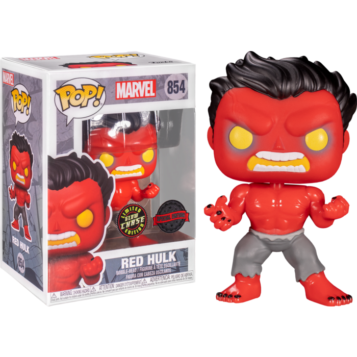 Marvel - Funko POP! figurka - Red Hulk (Chase Limited Edition)
