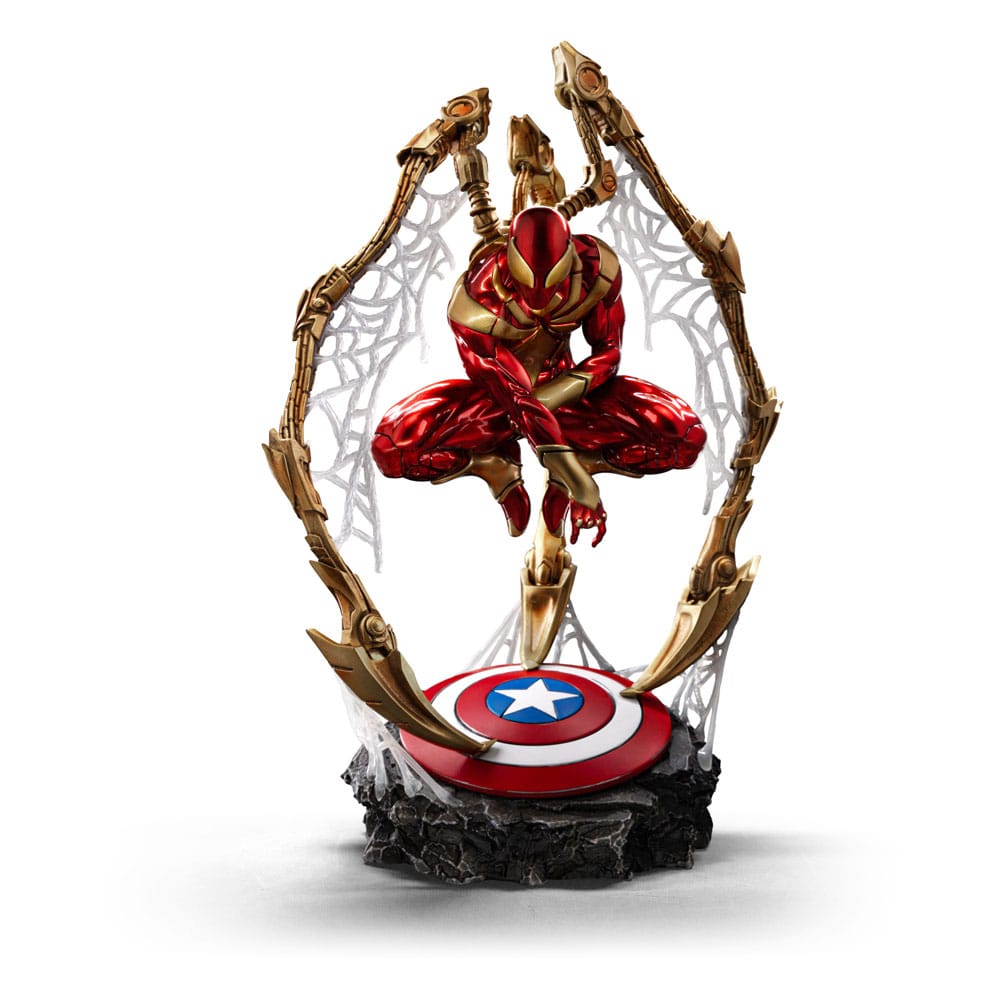 Iron Studios Marvel Art Scale Deluxe Statue 1/10 Spider-man Iron Armor Comics (CCXP Exclusive 2024) 24 cm