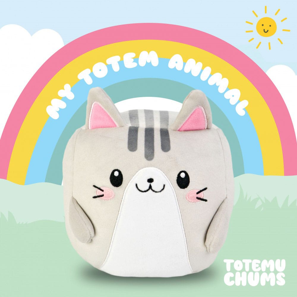 Popbuddies Totemu Chums Cute ´n´ Kawaii Plush Figure Cat 19 cm