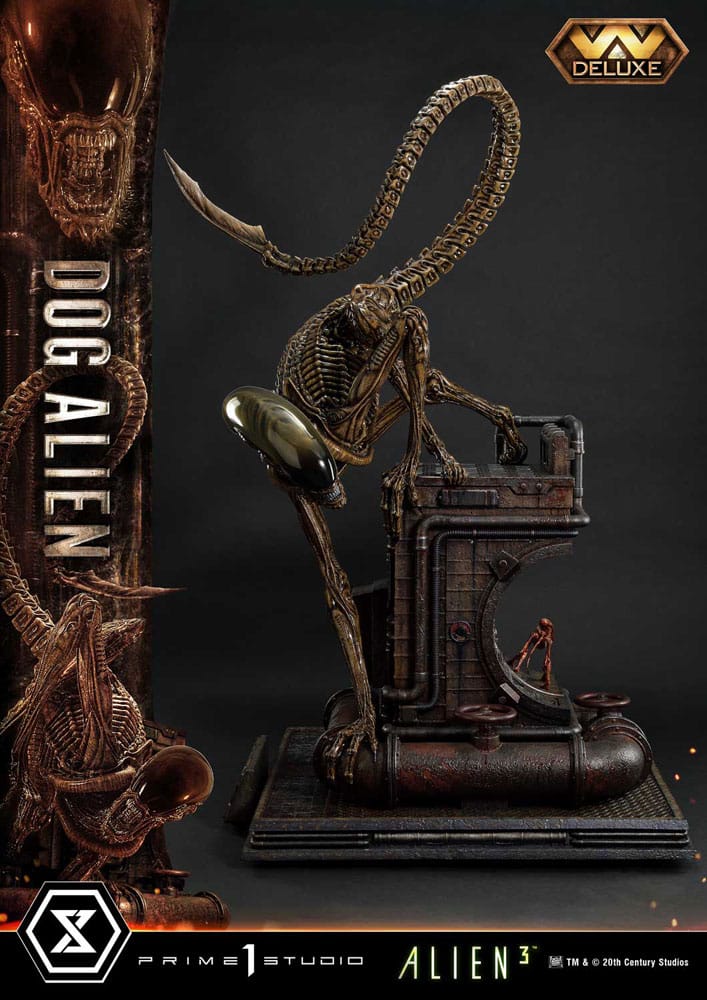 Prime 1 Studio Alien 3 Museum Masterline Series Statue 1/3 Dog Alien XL Deluxe Bonus Version 114 cm