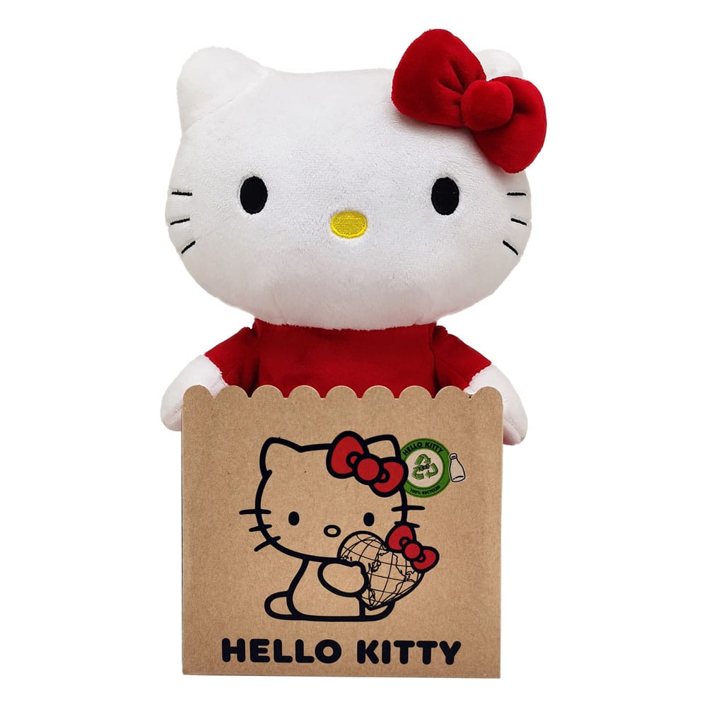 Joy Toy (IT) Sanrio Plush Figure Hello Kitty with Red Dress 24 cm