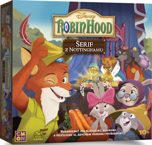Cool Mini Or Not Disney Robin Hood: Šerif z Nottinghamu - karetní hra - CZ