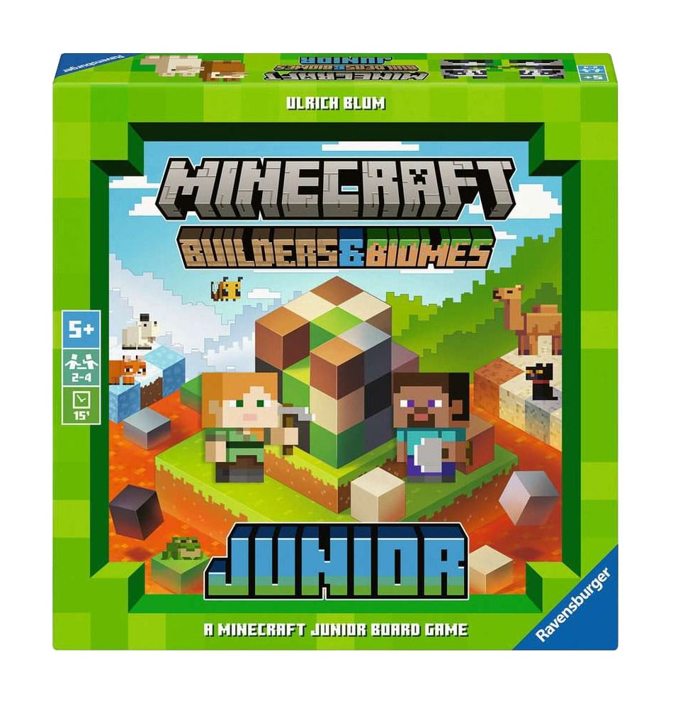 Ravensburger Minecraft Board Game Builders & Biomes Junior